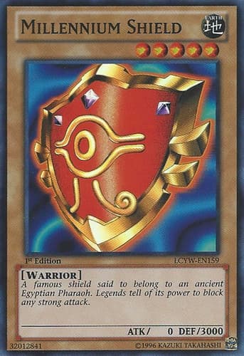 Millennium Shield - LCYW-EN159 Super Rare 1st Edition