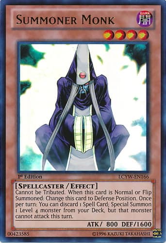 Summoner Monk - LCYW-EN166 Ultra Rare 1st Edition