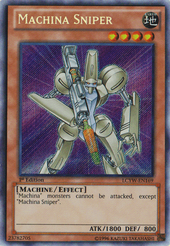 Machina Sniper - LCYW-EN169 Secret Rare 1st Edition