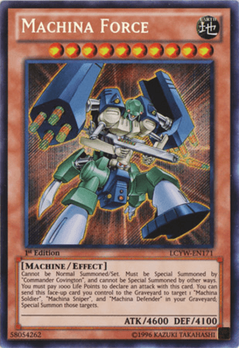 Machina Force - LCYW-EN171 Secret Rare 1st Edition