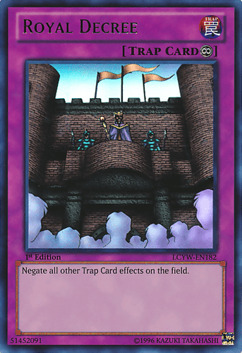 Royal Decree - LCYW-EN182 Ultra Rare Unlimited