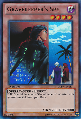 Gravekeeper's Spy - LCYW-EN183 Ultra Rare Unlimited