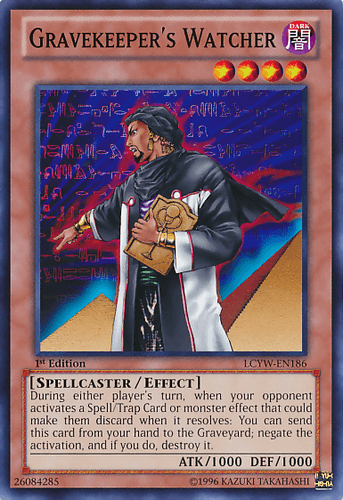 Gravekeeper's Watcher - LCYW-EN186 Common Unlimited
