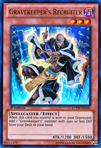 Gravekeeper's Recruiter - LCYW-EN193 Ultra Rare Unlimited