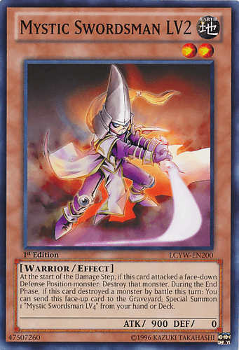 Mystic Swordsman LV2 - LCYW-EN200 Common Unlimited