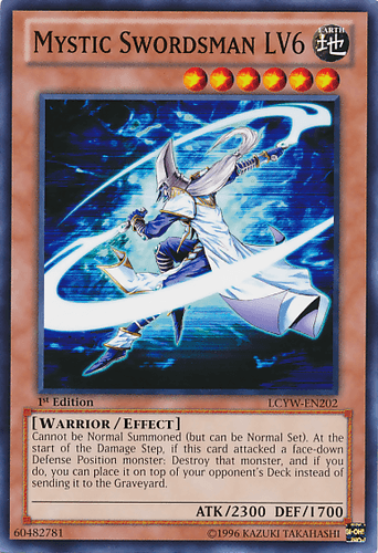 Mystic Swordsman LV6 - LCYW-EN202 Common 1st Edition