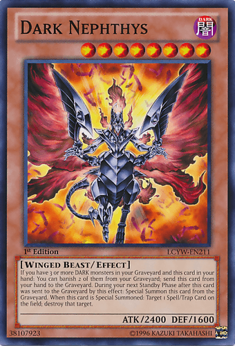 Dark Nephthys - LCYW-EN211 Common 1st Edition