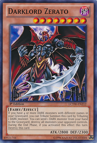 Darklord Zerato - LCYW-EN212 Common Unlimited