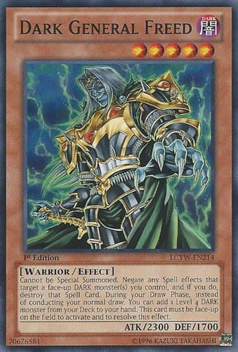 Dark General Freed - LCYW-EN214 Common 1st Edition