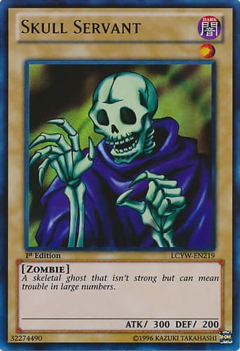 Skull Servant - LCYW-EN219 Ultra Rare Unlimited