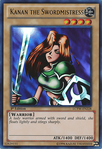 Kanan the Swordmistress - LCYW-EN228 Ultra Rare Unlimited