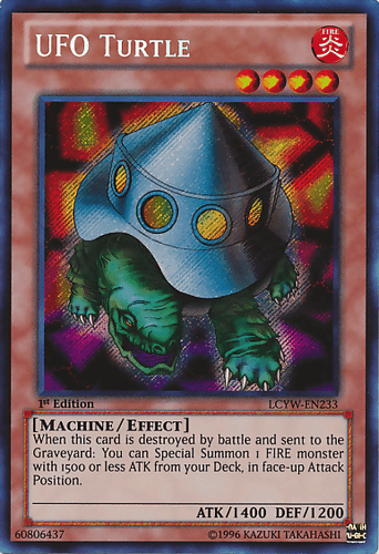 UFO Turtle - LCYW-EN233 Secret Rare 1st Edition