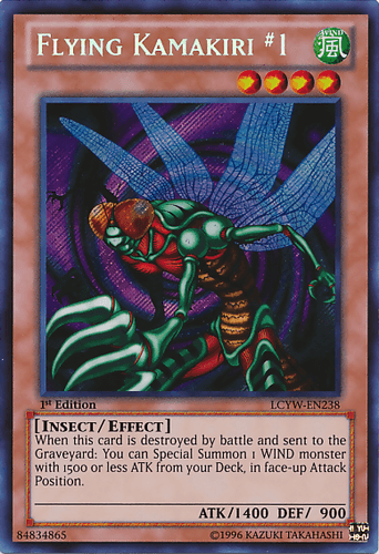 Flying Kamakiri #1 - LCYW-EN238 Secret Rare Unlimited
