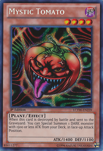 Mystic Tomato - LCYW-EN239 Secret Rare Unlimited
