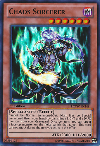 Chaos Sorcerer - LCYW-EN248 Super Rare Unlimited