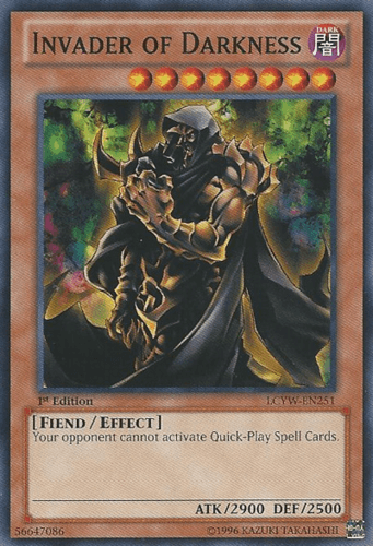 Invader of Darkness - LCYW-EN251 Common Unlimited
