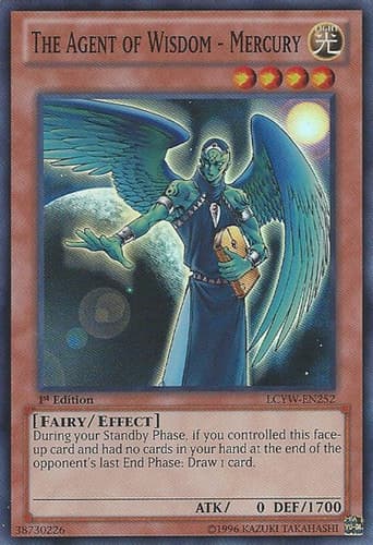 The Agent of Wisdom - Mercury - LCYW-EN252 Super Rare Unlimited