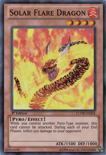 Solar Flare Dragon - LCYW-EN254 Super Rare Unlimited