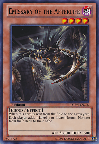 Emissary of the Afterlife - LCYW-EN255 Common 1st Edition