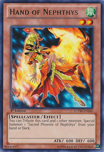 Hand of Nephthys - LCYW-EN260 Rare Unlimited