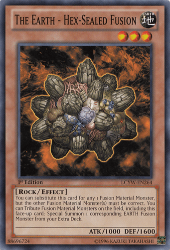 The Earth - Hex-Sealed Fusion - LCYW-EN264 Common 1st Edition