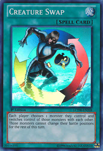 Creature Swap - LCYW-EN269 Super Rare 1st Edition