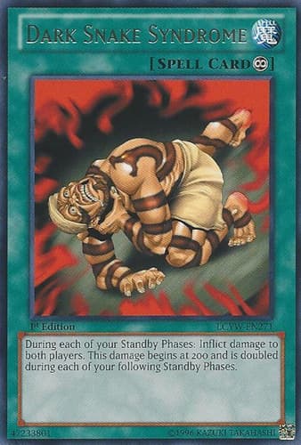 Dark Snake Syndrome - LCYW-EN271 Rare 1st Edition