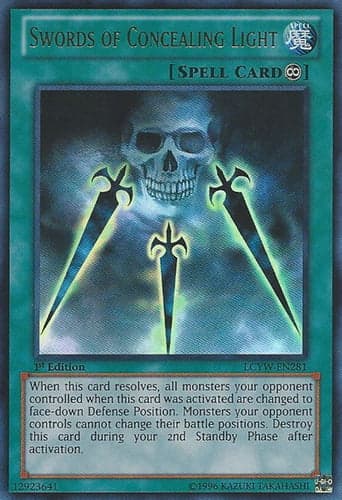 Swords of Concealing Light - LCYW-EN281 Ultra Rare 1st Edition
