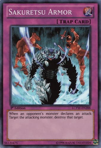 Sakuretsu Armor - LCYW-EN288 Super Rare Unlimited