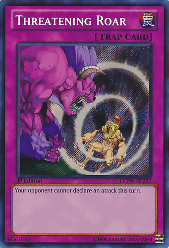 Threatening Roar - LCYW-EN297 Secret Rare Unlimited