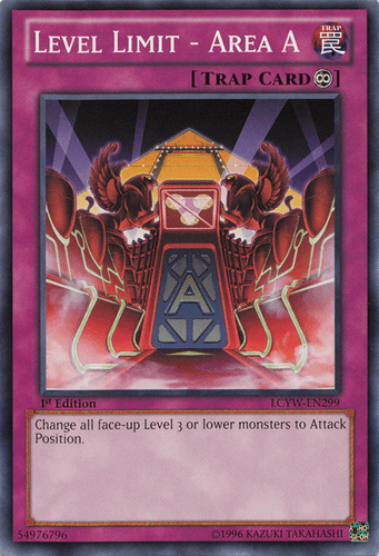 Level Limit - Area A - LCYW-EN299 Common 1st Edition