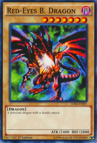 Red-Eyes Black Dragon - LDK2-ENJ01 Common Unlimited