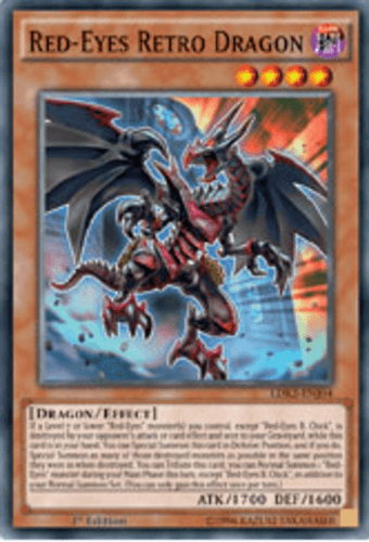 Red-Eyes Retro Dragon - LDK2-ENJ04 Common 1st Edition