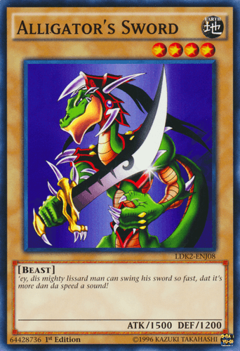 Alligator's Sword - LDK2-ENJ08 Common Unlimited