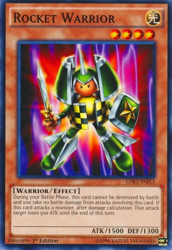 Rocket Warrior - LDK2-ENJ13 Common 1st Edition