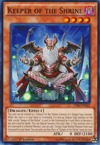 Keeper of the Shrine - LDK2-ENJ22 Common 1st Edition