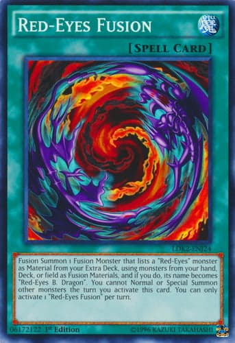 Red-Eyes Fusion - LDK2-ENJ24 Common 1st Edition