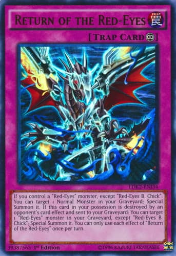 Return of the Red-Eyes - LDK2-ENJ34 Ultra Rare Unlimited