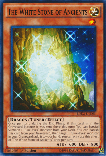The White Stone of Ancients - LDK2-ENK05 Common Unlimited