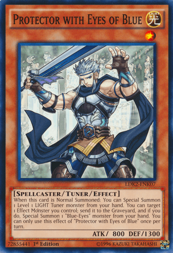 Protector with Eyes of Blue - LDK2-ENK07 Common 1st Edition