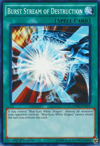 Burst Stream of Destruction - LDK2-ENK19 Common 1st Edition