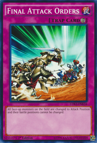 Final Attack Orders - LDK2-ENK34 Common 1st Edition