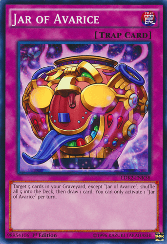 Jar of Avarice - LDK2-ENK38 Common 1st Edition