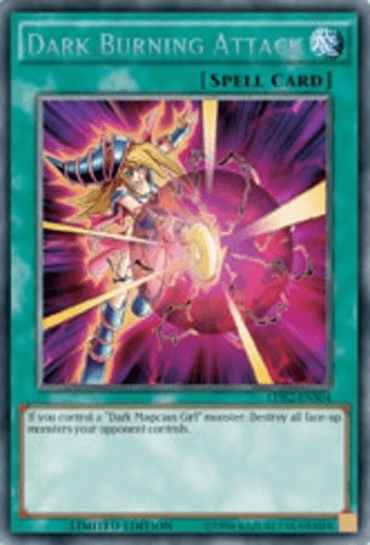 Dark Burning Attack - LDK2-ENS04 Secret Rare Limited Edition