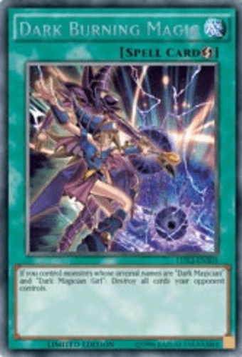 Dark Burning Magic - LDK2-ENS05 Secret Rare Limited Edition