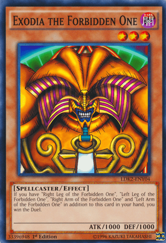 Exodia the Forbidden One - LDK2-ENY04 Common Unlimited