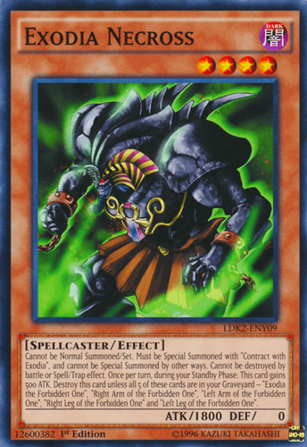 Exodia Necross - LDK2-ENY09 Common Unlimited