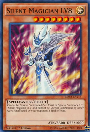 Silent Magician LV8 - LDK2-ENY13 Common 1st Edition
