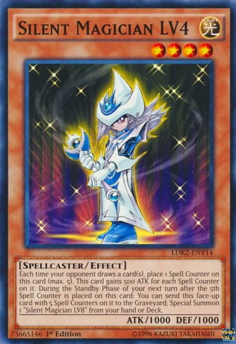 Silent Magician LV4 - LDK2-ENY14 Common 1st Edition