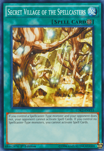 Secret Village of the Spellcasters - LDK2-ENY33 Common Unlimited